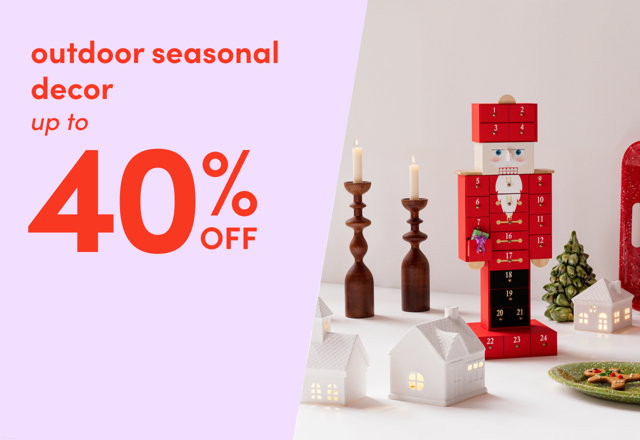 deals on outdoor seasonal decor